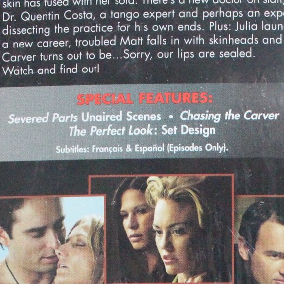 nip/tuck Complete 3rd (Third) Season Disturbingly Perfect Drama Sealed - Picture 6 of 9